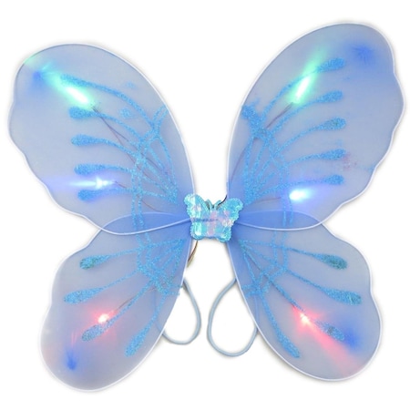 Endless Games Light Up Aqua Fairy Butterfly Wings EN3342644